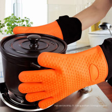 Gants en silicone cuisine gants de cuisson micro-ondes